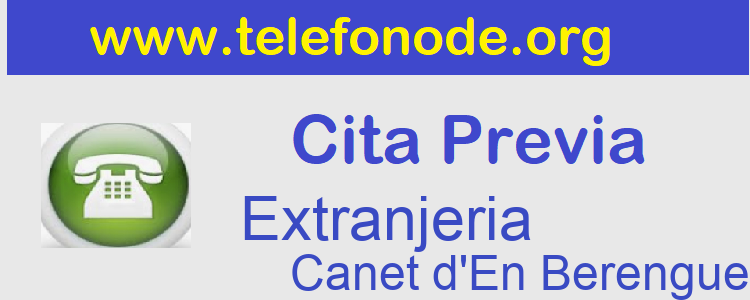Cita Previa NIe y Huellas Canet d'En Berenguer